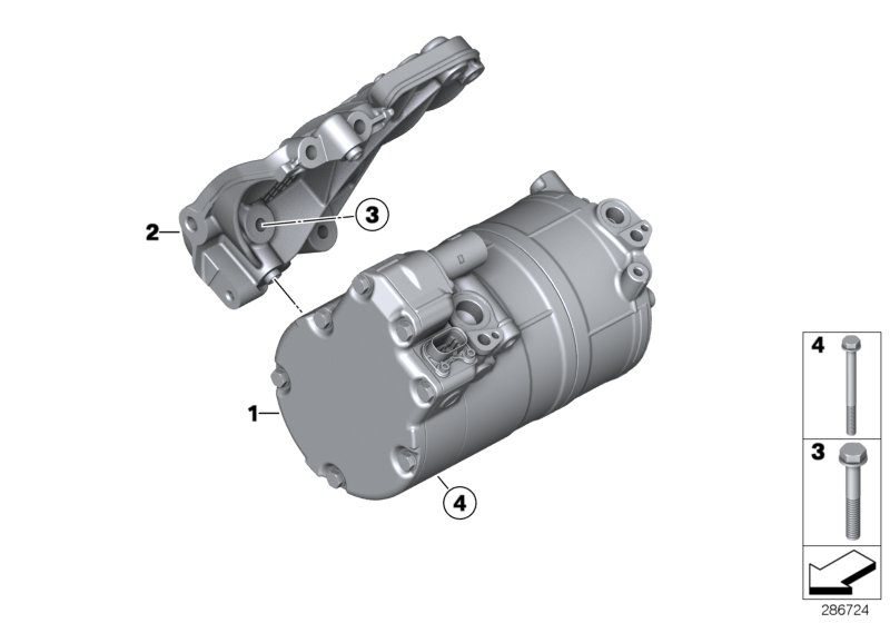 Electric A/C compressor