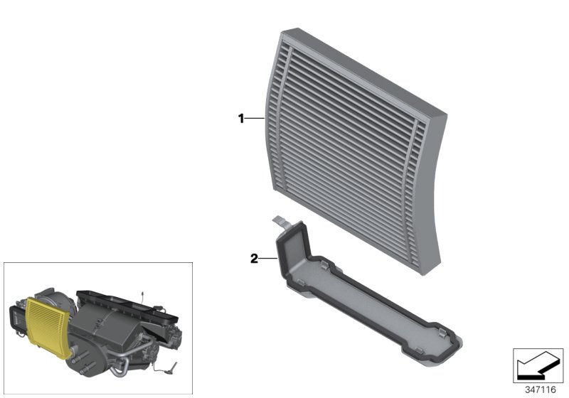Microfilter/activated Carbon container