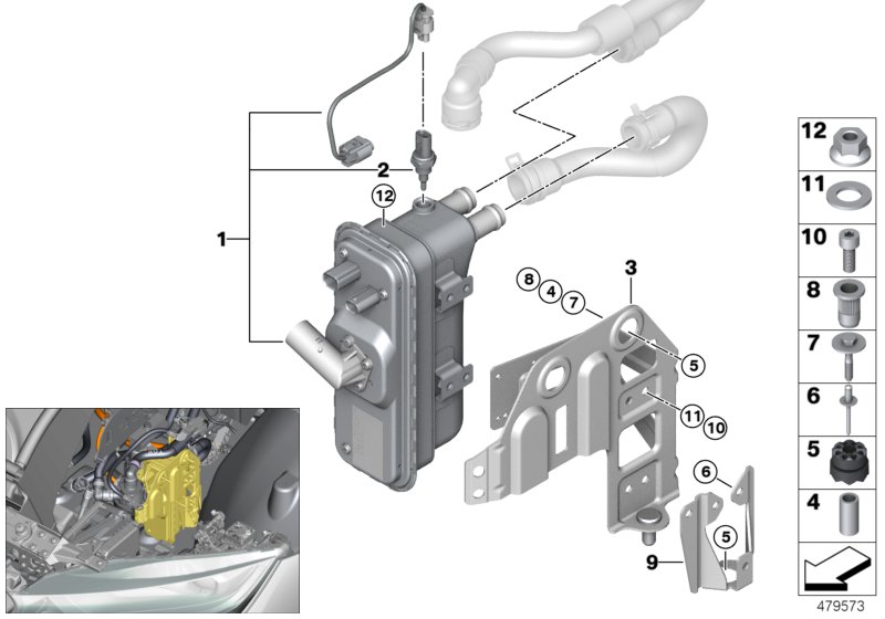 Electric auxiliary heater