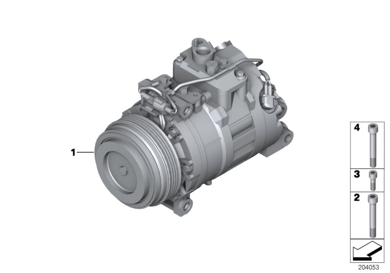 Air-conditioner compressor/mounting part