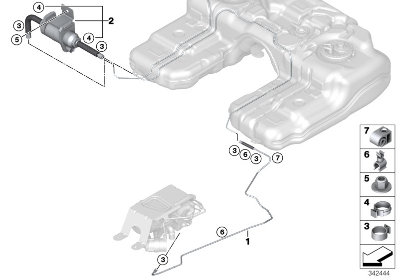 Fuel supply/pump/tubing