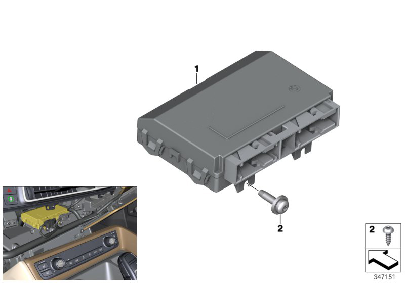 Control unit air conditioning sys.