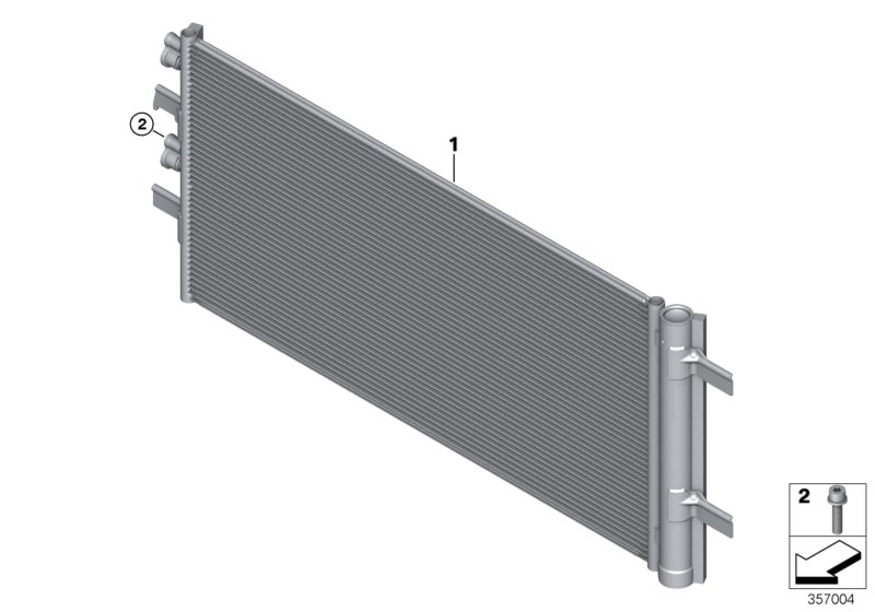 Condenser, air conditioning