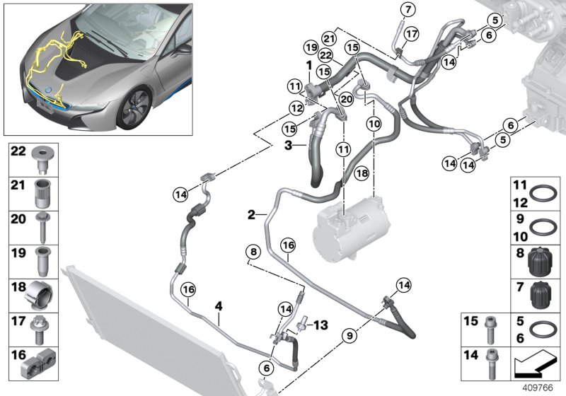 Coolant lines