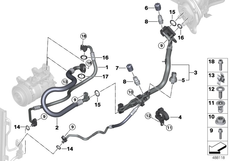Coolant lines