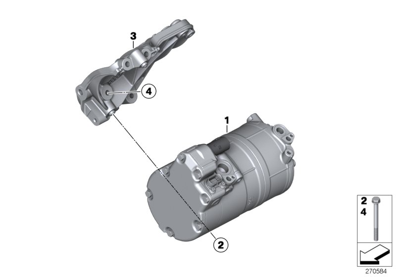 RP Air conditioning compressor