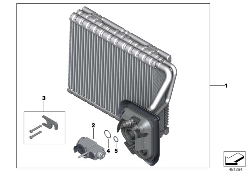 Evaporator / Expansion valve