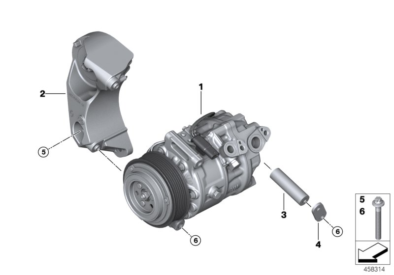 RP Air conditioning compressor