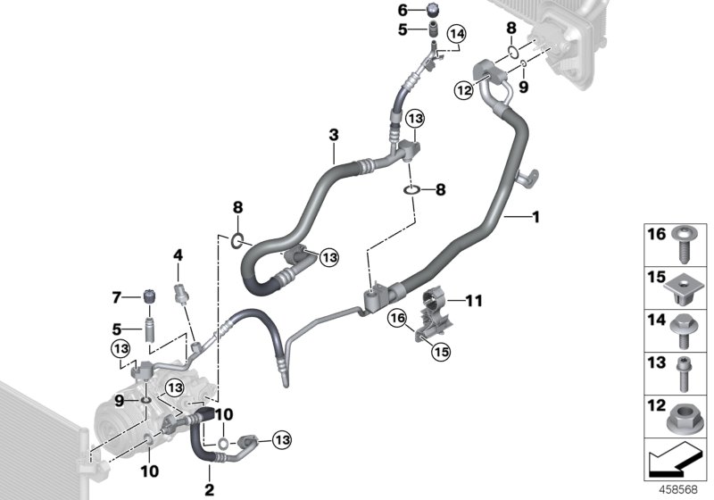 Coolant lines
