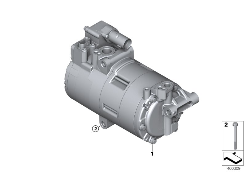 Electric A/C compressor