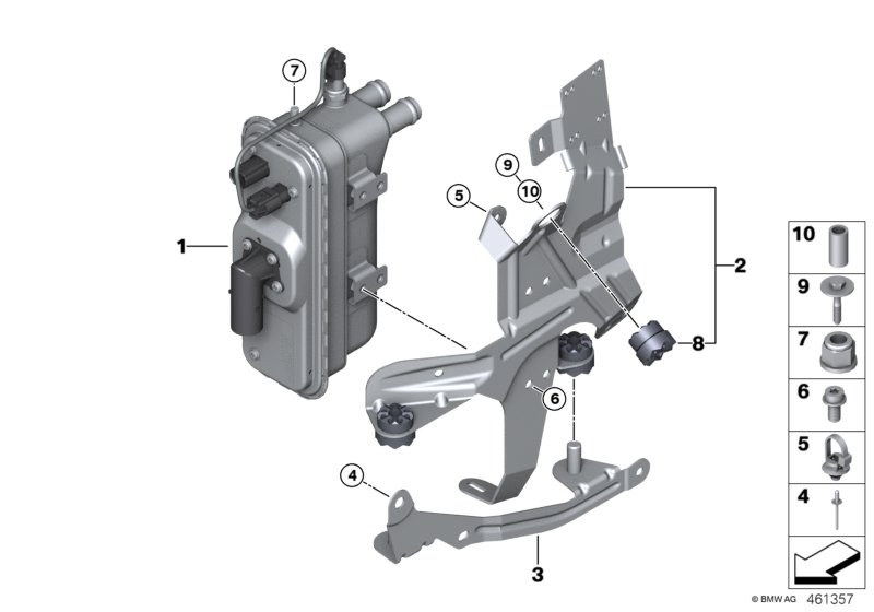 Electric auxiliary heater