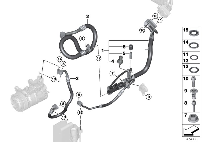 Coolant lines