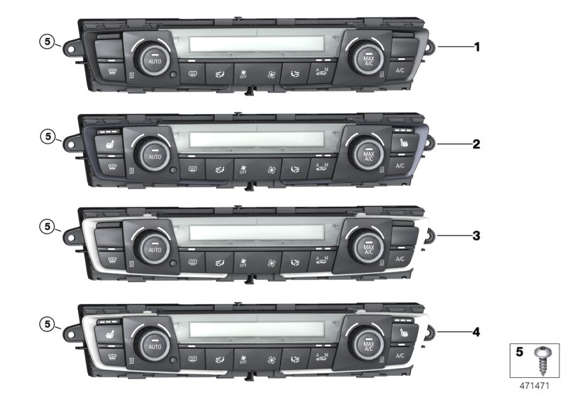 Automatic air conditioning control