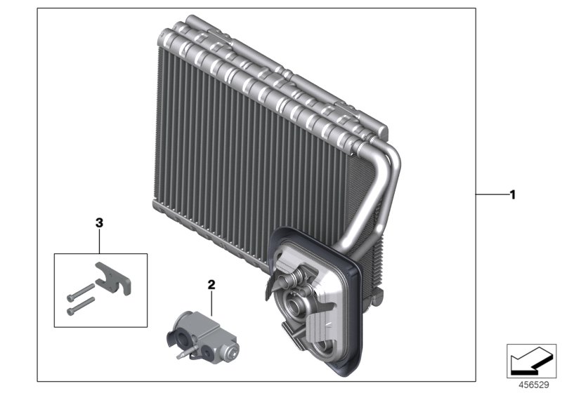 Evaporator / Expansion valve