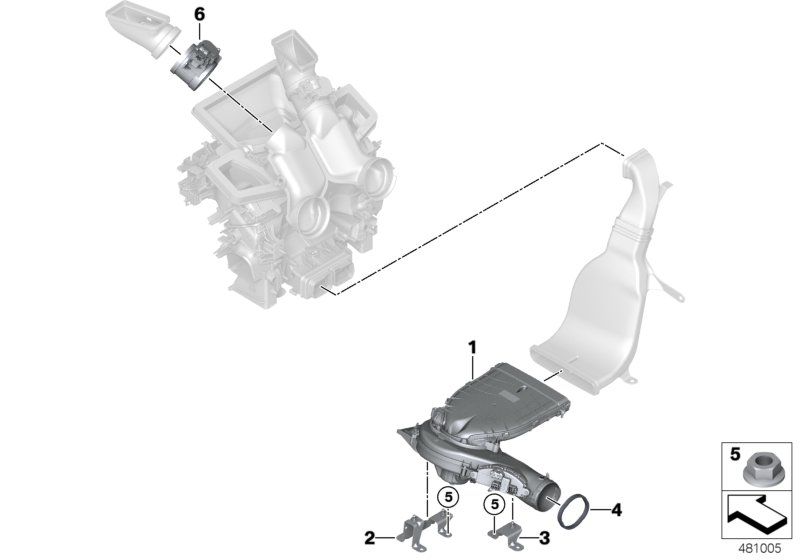 Blower rear