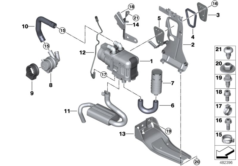 Auxiliary heating