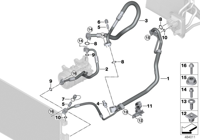 Coolant lines