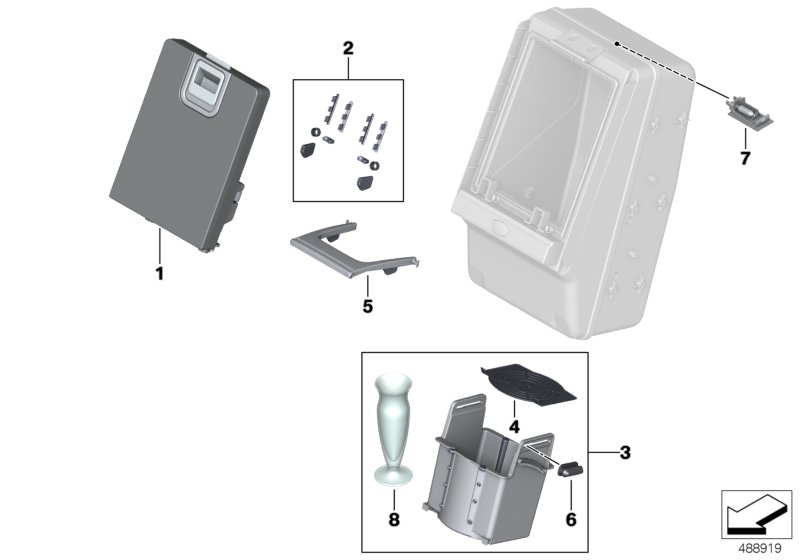 Separate components cool box