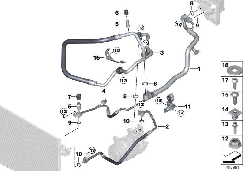 Coolant lines