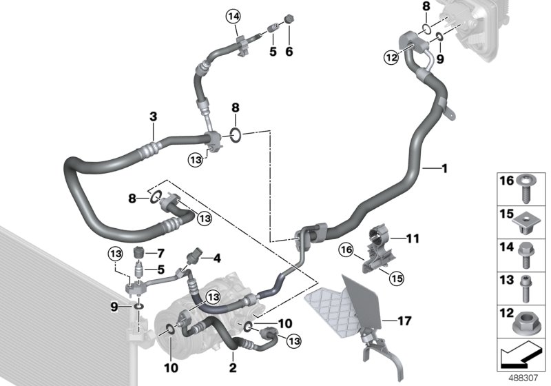 Coolant lines