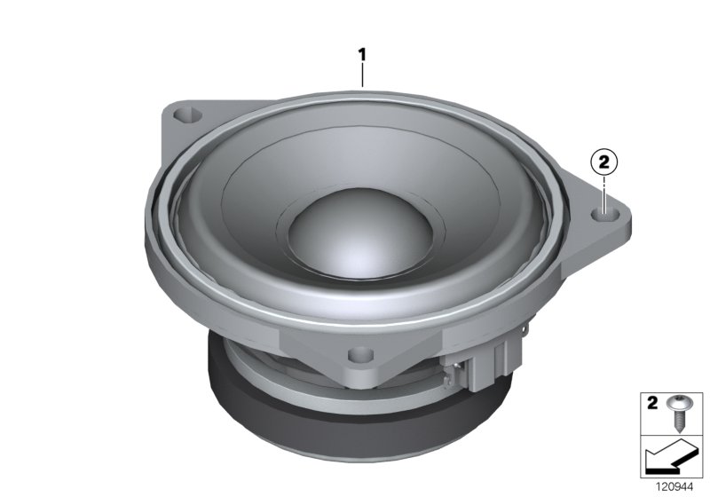 Components of hi-fi instrument panel