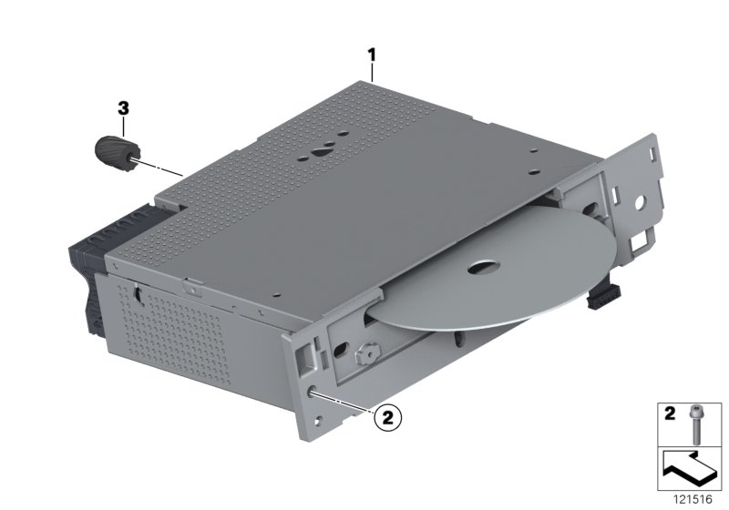Audio system controller CD