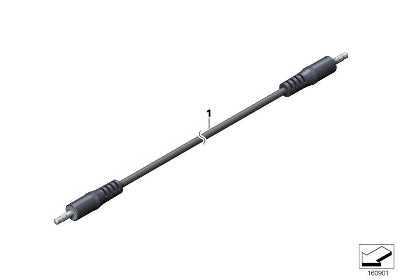 Auxiliary connecting cable