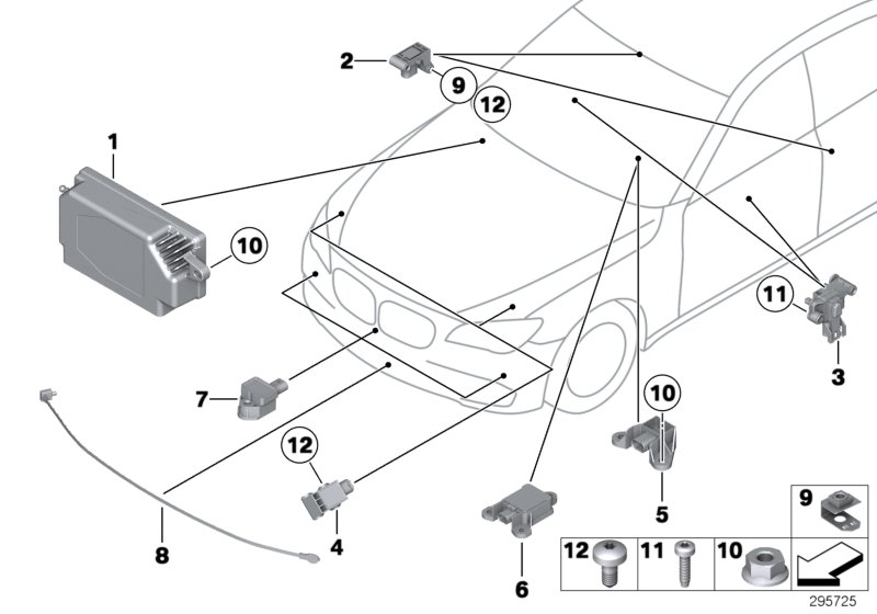 Electric parts, airbag