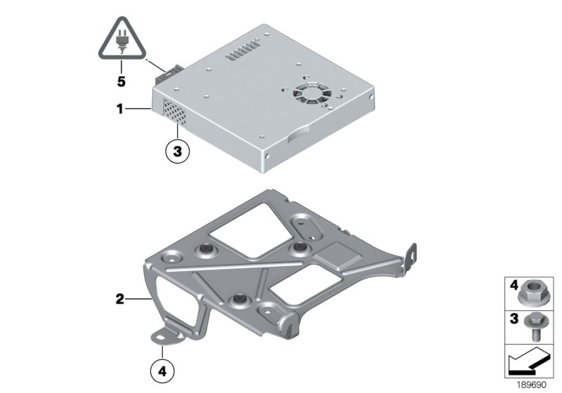 TV module / holder