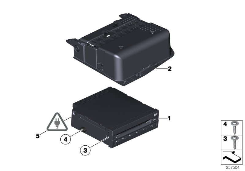 DVD Changer/Bracket