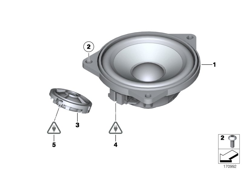 Single parts, Top/HiFi instrument panel