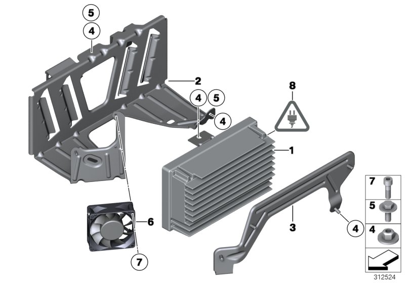 Amplifier / bracket