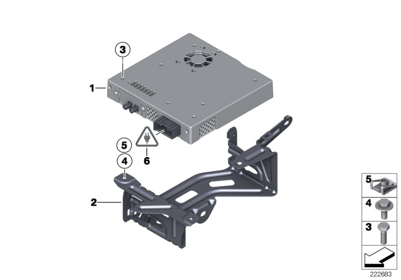 TV module / holder