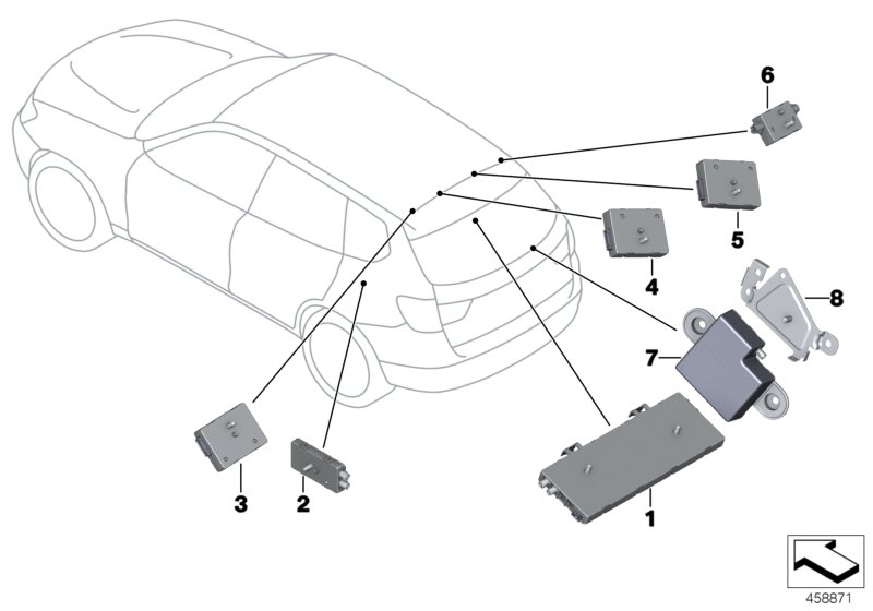 Single parts f antenna-diversity