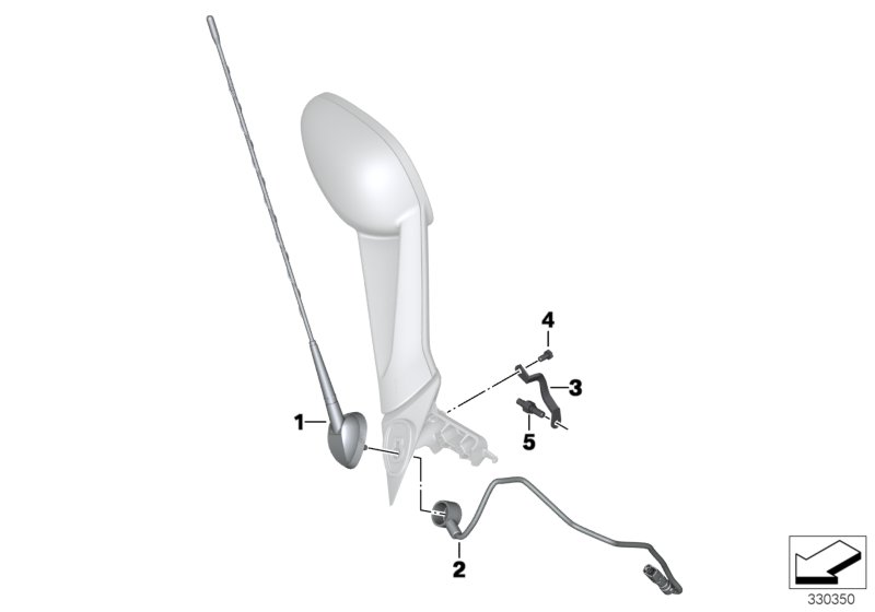 Antenna audio system