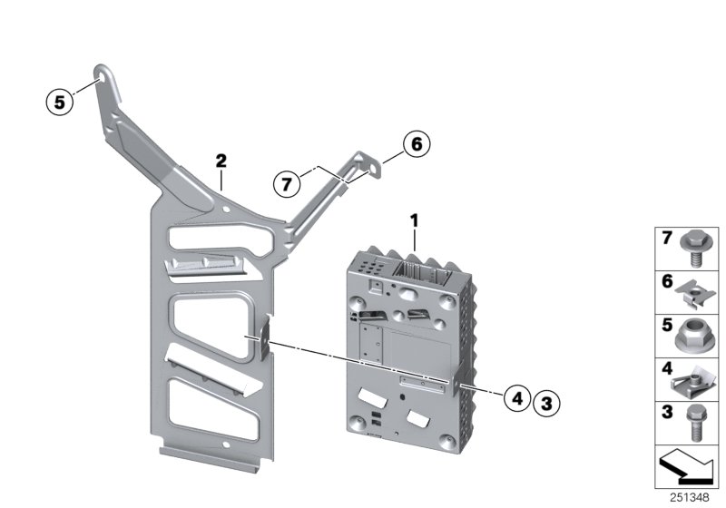 Amplifier / bracket
