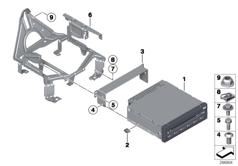 DVD Changer/Bracket