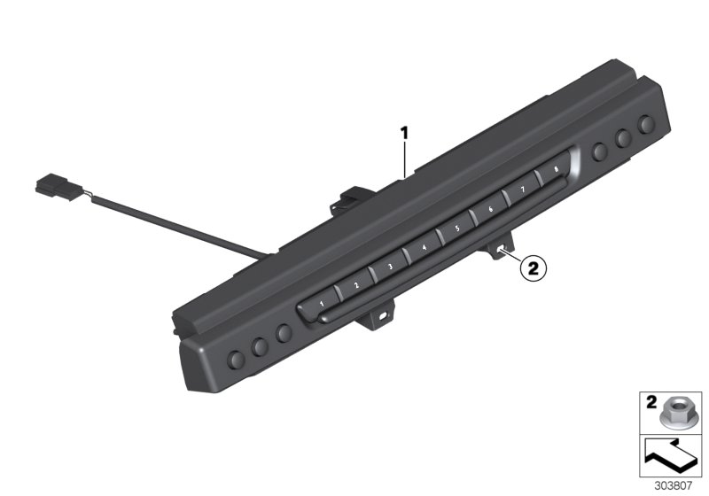 Control unit audio
