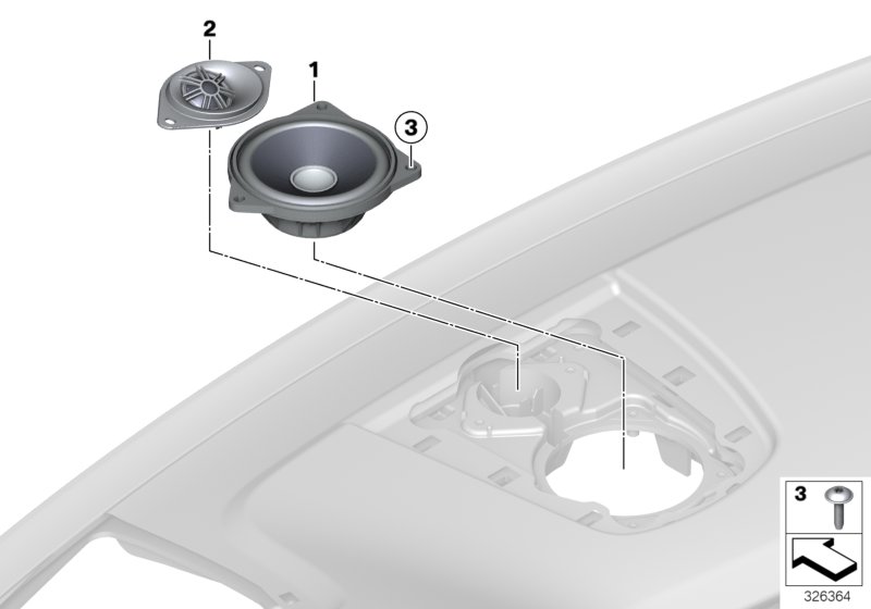 Loudspeaker, instrument panel