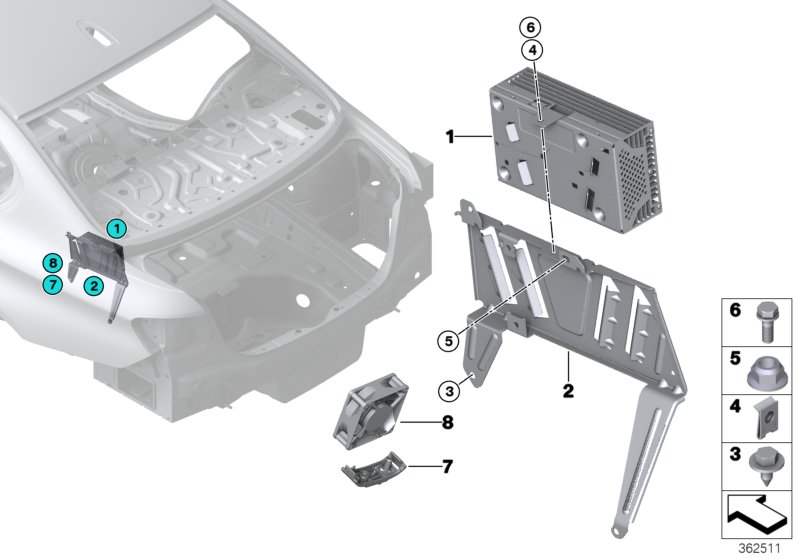 Amplifier / bracket