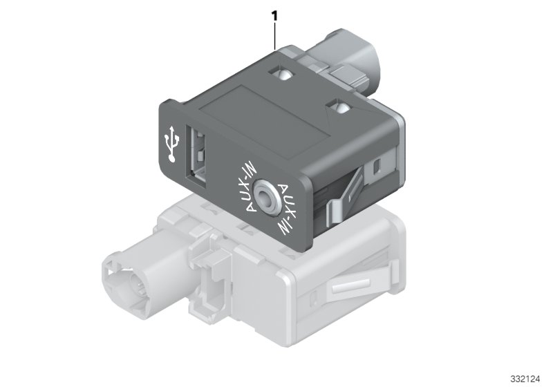 USB/AUX-IN socket