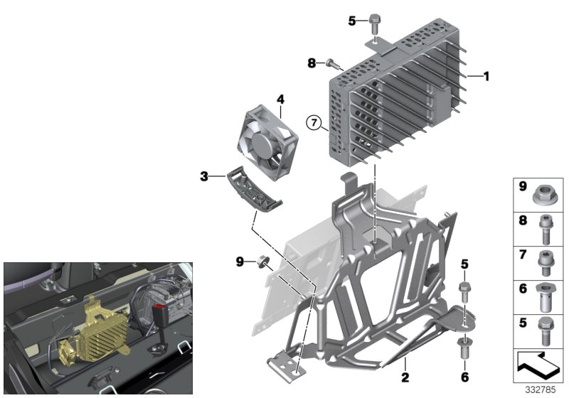 Amplifier / bracket