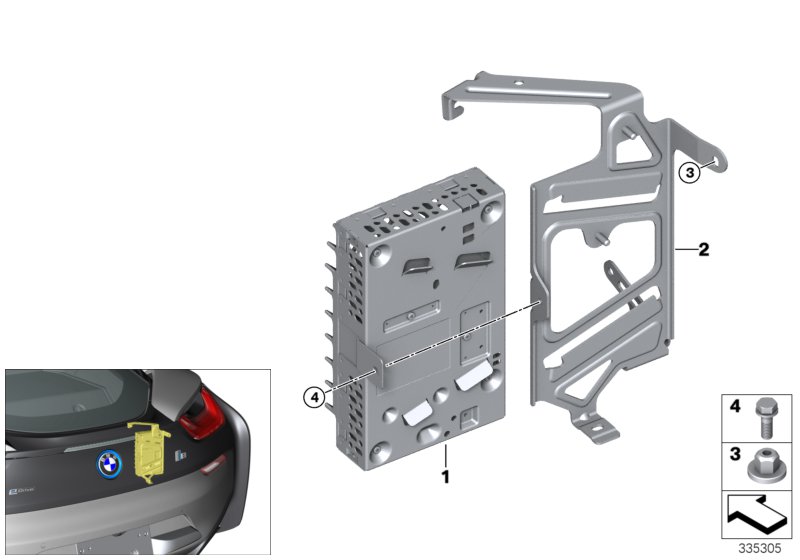 Amplifier / bracket