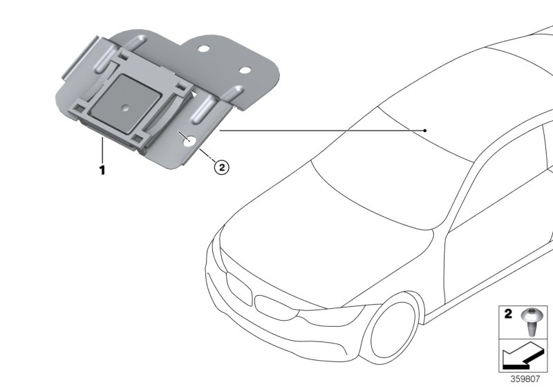 Single parts, GPS/TV aerials
