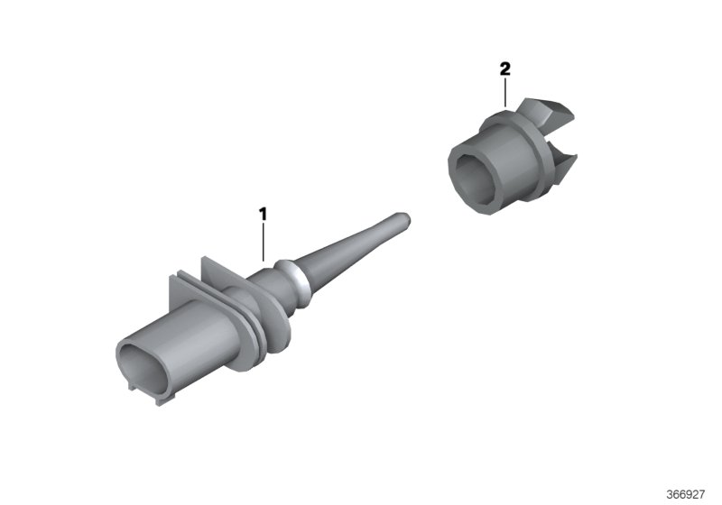 Outside temperature sensor