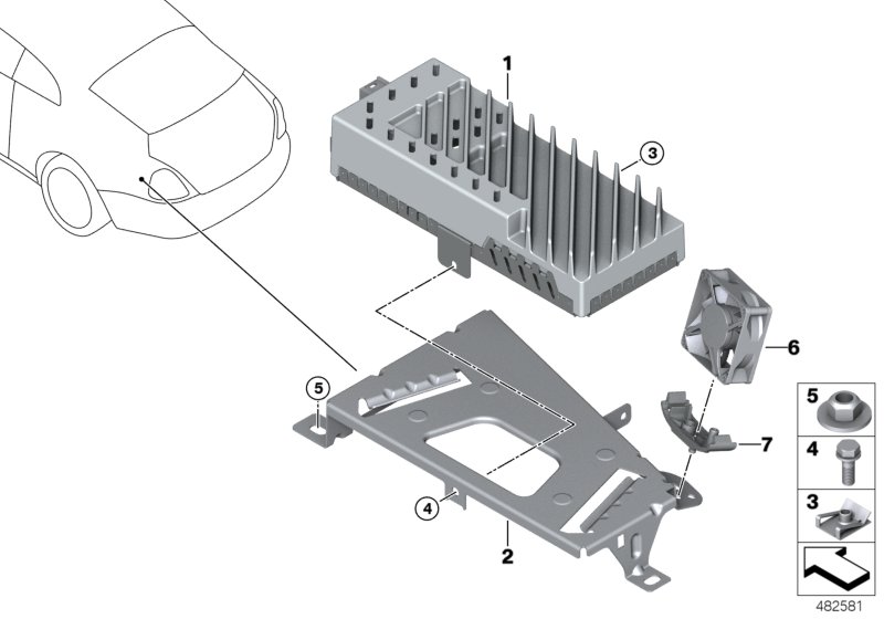 Amplifier / bracket