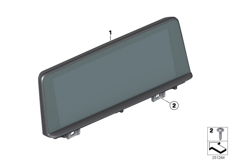 Central information display