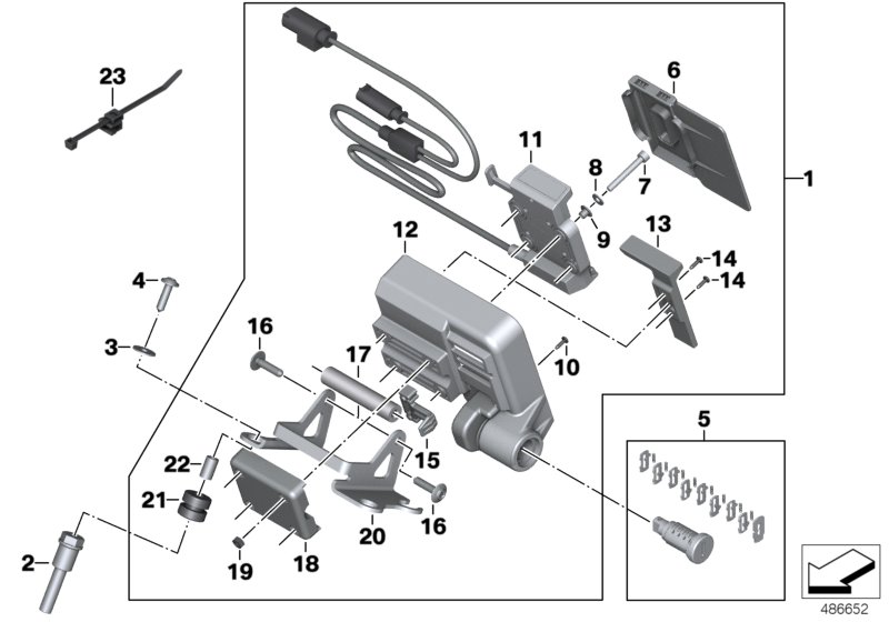 Preparation for navigation system