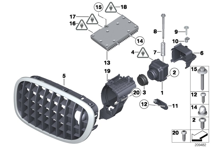 Night vision camera