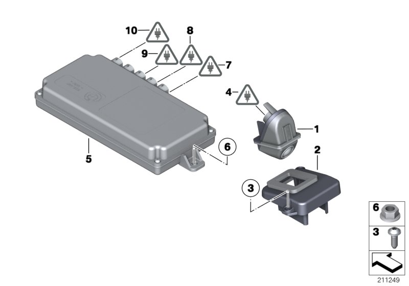 Reversing camera